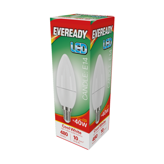 Eveready LED Candle 40W 480lm E14
