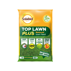 Solabiol Top Lawn Plus Natural Lawn Feed 15kg 375sqm