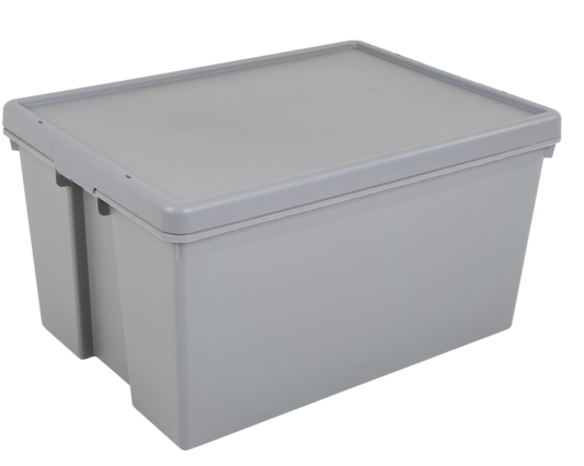 Wham 100% Upcycled Heavy Duty Box & Lid 62L Various