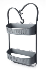 Blue Canyon Double Hanging Shower Caddy Grey