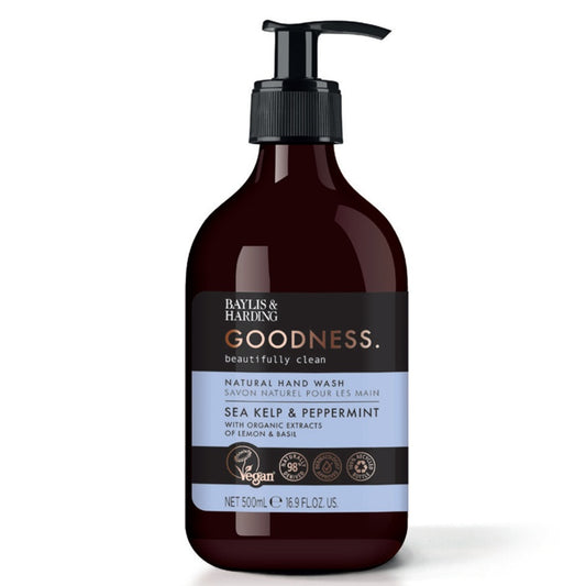 Baylis & Harding Hand Wash 500ml Sea Kelp & Peppermint