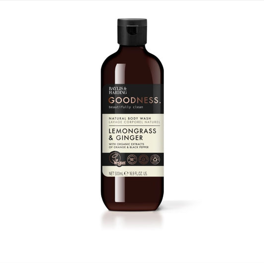Baylis & Harding Body Wash 500ml Lemongrass & Ginger