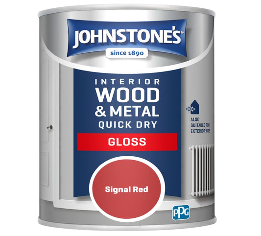 Johnstone's Quick Dry Gloss 750ml Manhattan Grey