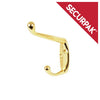 Securpak Hat & Coat Hook 105mm BP