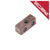 Securpak Modesty Block Brown Pack 12