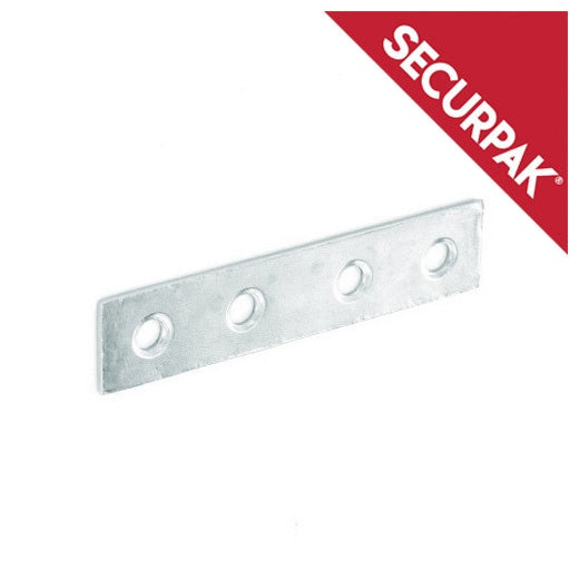 Securpak Zinc Plated Mending Plate 75mm Pack 5