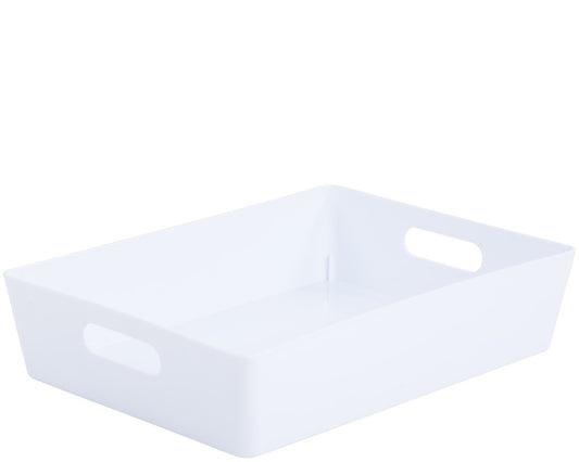 Whatmore Rectangular Studio Box 26 x 35 x 8cm Ice White