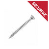 Securpak Pozi CSK Twin Screws ZP 4 x 50mm Pack 22
