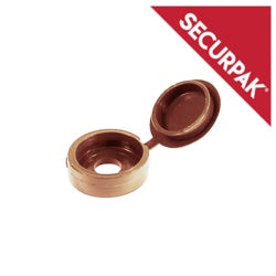 Securpak Fold Over Screw Caps Pack 40 Beige