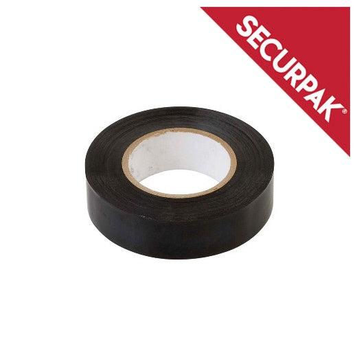 Securpak 5m PVC Tape Black