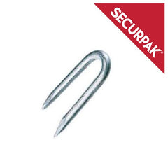 Securpak Zinc Plated Netting Staples 115g 19mm