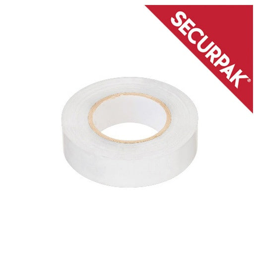 Securpak 5m PVC Tape White