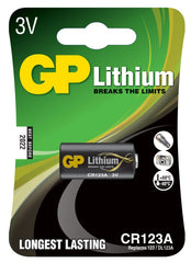 GP Lithium Battery CR123A Single