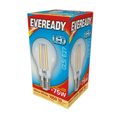 Eveready LED Filament GLS E27 1050LM ES 8.5W 27000K