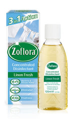 Zoflora Disinfectant 120ml Linen Fresh