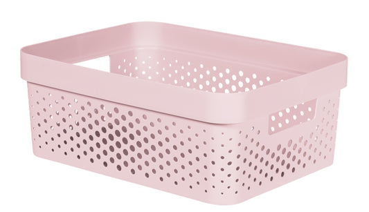 Curver Infinity Dots Box 11L Chalk Pink