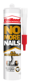 UniBond No More Nails All Materials Crystal Clear