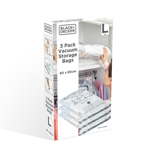 Black & Decker Vacuum Storage Bags Jumbo 3 Pack