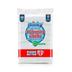 Minky Anti-Bac Cleaning Cloths Pack 3