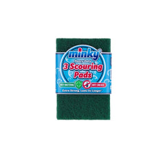 Minky Anti-Bac Antigrease Scourers Pack 3