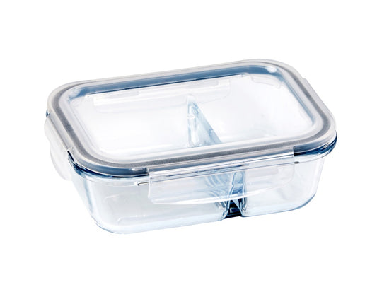 Wiltshire Rectangular Glass Food Container 600ml capacity