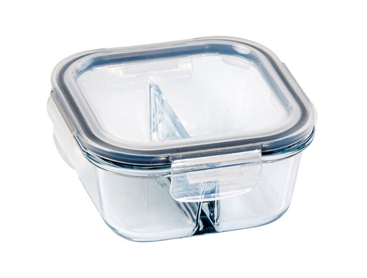 Wiltshire Square Glass Food Container 500ml capacity