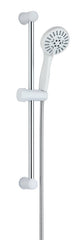Blue Canyon White Shower Rail Set 60cm