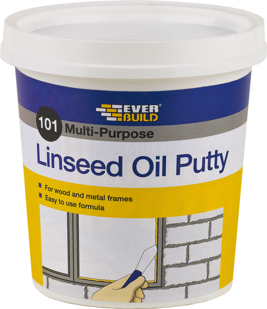 Everbuild 101 Multi Purpose Putty Brown 0.5kg