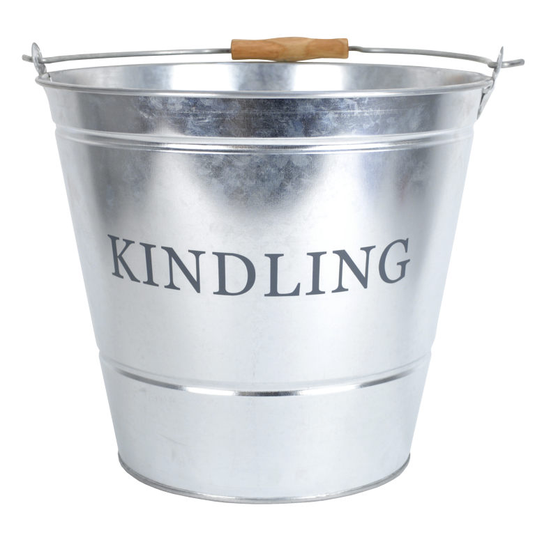 Manor Kindling Bucket Galvanised