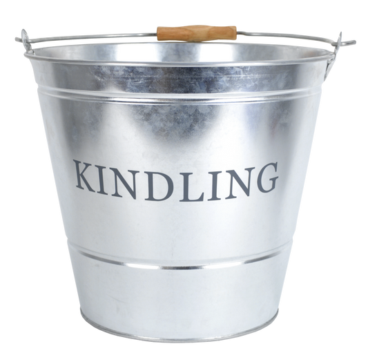 Manor Kindling Bucket Galvanised