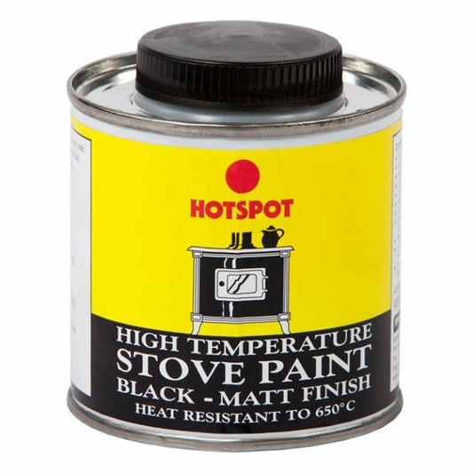 Hotspot Stove Paint Black Matt 100ml