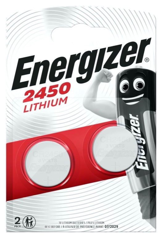 Energizer Lithium CR2450 Batteries Card 2