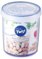Locknlock Round Food Storage Container with Twist Lid 900ml