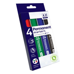 Anker Permanent Markers Pack 4