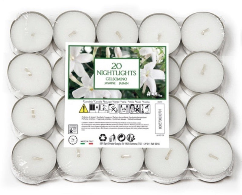 Aladino 7 Hour Nightlights Pack 20 Jasmine