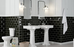 Golden Tile Bevel Metro Wall Tile 200 x 100 x 7 mm Grey 0.88m2