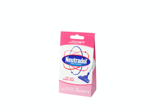 Neutradol Vacuum Deodorizer Pack 3 Fresh Pink