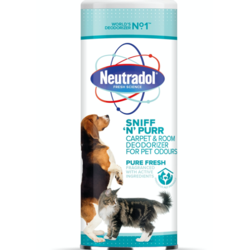 Neutradol Sniff 'N' Purr Carpet Deodorizer 350g Pure Fresh