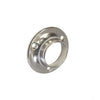 Securit End Socket Brushed Nickel 25mm Pack 2