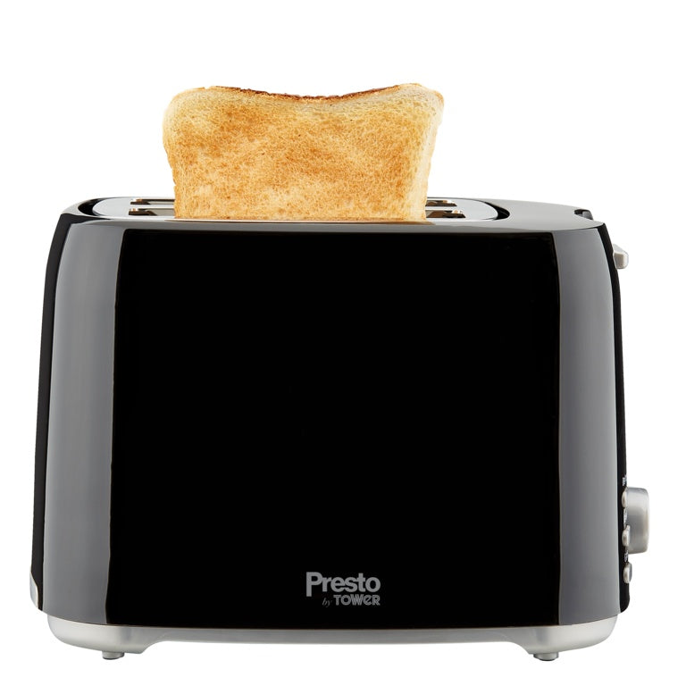 Tower Presto 2 Slice Toaster Black