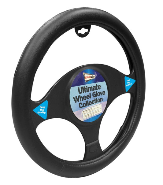 Streetwize Steering Wheel Glove Black & White