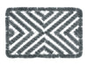 Groundsman Rectangular Wire Scraper Mat Grey 40 x 60cm