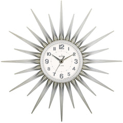 Acctim Stella Wall Clock Chrome