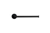 Croydex Flexi Fix Matt Black Epsom Towel Bar