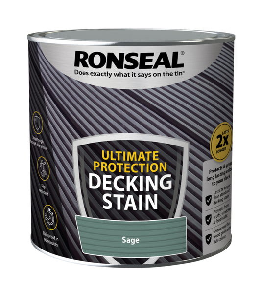 Ronseal Ultimate Protection Decking Stain 2.5L Sage
