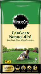 Miracle-Gro® Natural 4 in 1 Feed, Weed & Mosskiller 85sqm