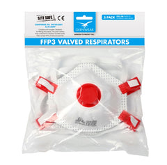 Glenwear FFP3 Valved Masks Pack 5