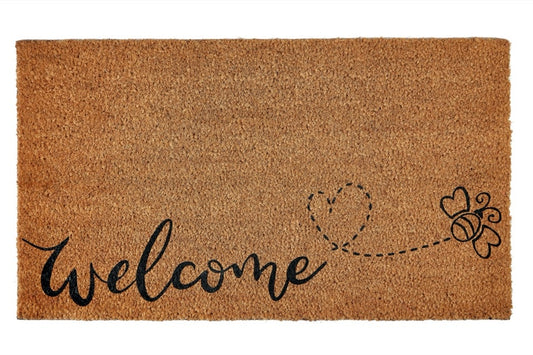 Groundsman Welcome Bee Doormat 40x70cm
