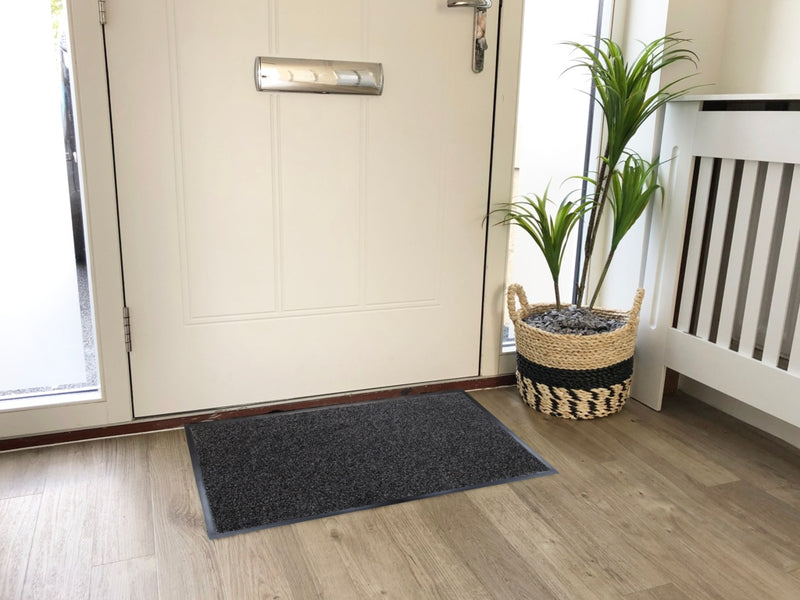 Groundsman Dirt Guard Absorbent Barrier Doormat 50 x 80cm Anthracite