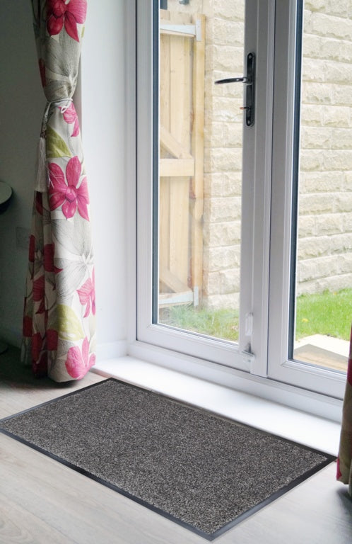 Groundsman Dirt Guard Absorbent Barrier Doormat 60 x 90cm Light Grey